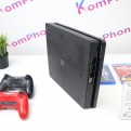 Sony PlayStation 4 Slim 500GB fekete játékkonzol extra játékokkal, kontrollerrel garanciával hibátlan működéssel - használt