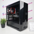  Gamer számítógép Gigabyte B450M R7 2700 16GB DDR4 512GB SSD RX 6600 8GB GDDR6 Cooler Master MasterBox 5 Lite Zalman 600W - használt