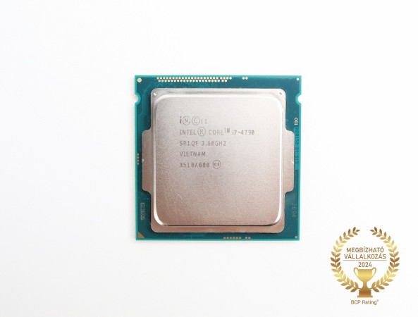 Intel Core i7 4790 4mag 8szál processzor garanciával hibátlan működéssel - használt