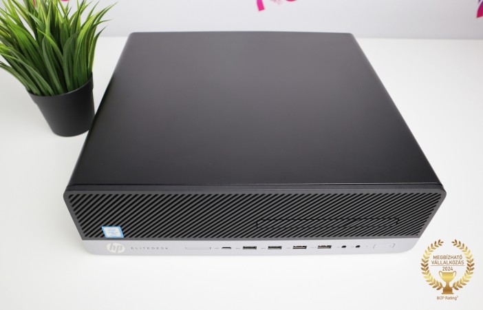 HP Elitedesk 800 G3 SFF asztali számítógép - i7 7700 16GB RAM 500GB SSD Intel HD Graphics 630 - megkímélt