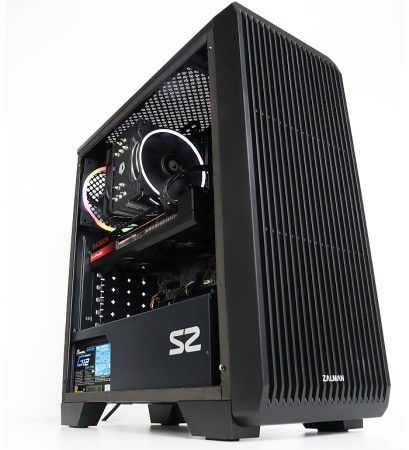 ÁRGARANCIA! Épített KomPhone i5 12400F 16/32/64GB RAM RX 7600 XT 16GB GAMER PC