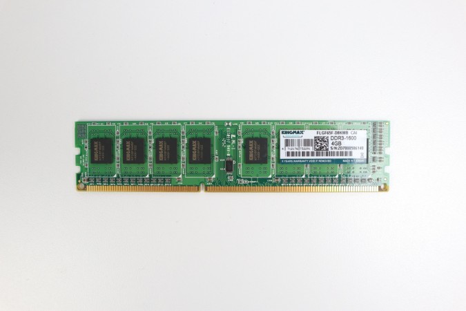 4GB Kingmax 1600Mhz DDR3 memória garanciával hibátlan működéssel - használt