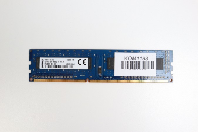 4GB Kingston 1600Mhz DDR3 memória garanciával hibátlan működéssel - használt