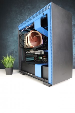  Gamer számítógép Gigabyte Z390 Intel Core i9 9900KF 32GB DDR4 512GB SSD RTX 3070 8GB NZXT H700i Be Quiet! 650W - használt