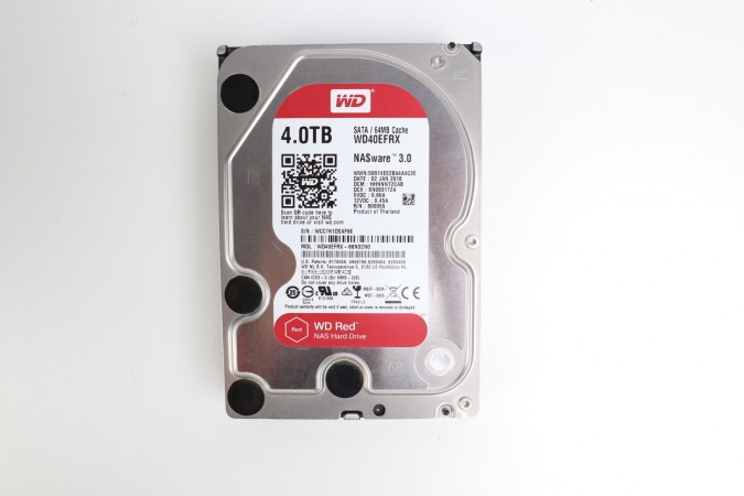 Western Digital WD Red 4TB 3.5” SATA HDD meghajtó garanciával hibátlan működéssel - használt