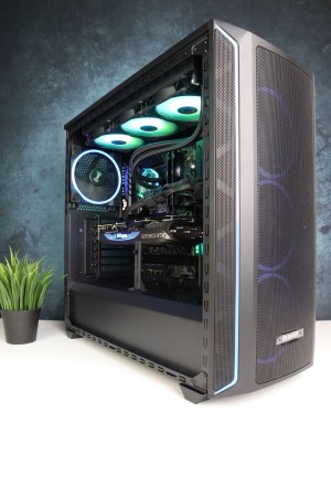  Gamer számítógép ASUS TUF Z690 Intel Core i9 14900KF 64GB DDR5 1TB SSD RTX 4070 Ti Super 16GB Shadow Base 800 FX EVGA 1300W - használt