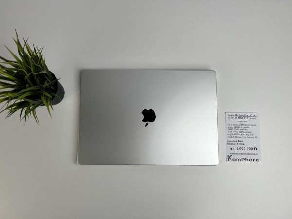 Apple MacBook Pro 16 2023 M3 MAX 36GB RAM 1TB SSD garanciával hibátlan működéssel - használt