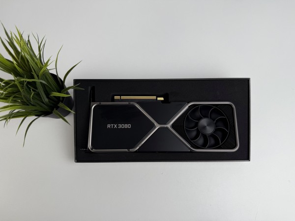 nVidia RTX 3080 Founders Edition 10GB GDDR6X videokártya garanciával hibátlan működéssel - használt