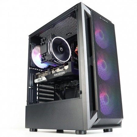 ÁRGARANCIA! Épített KomPhone i5 10600KF 16/32/64GB RAM RTX 3050 6GB GAMER PC