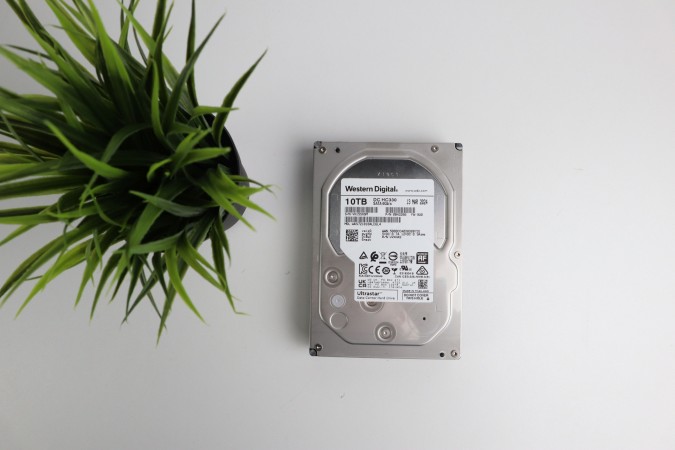 10TB Western Digital DC HC330 HDD meghajtó garanciával hibátlan működéssel - használt