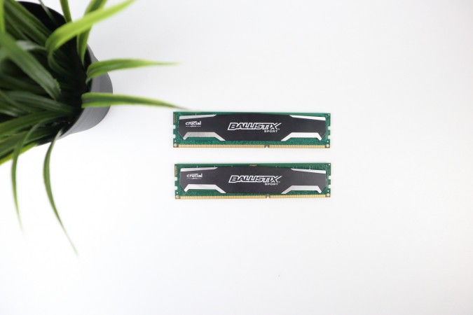 8GB (2x4) Crucial Ballistix 1600MHz DDR3 memória garanciával hibátlan működéssel - használt