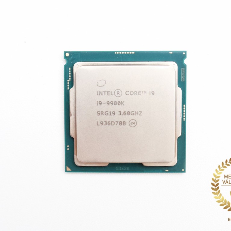 Intel Core i9 9900K 8mag 16szál processzor garanciával hibátlan működéssel - használt