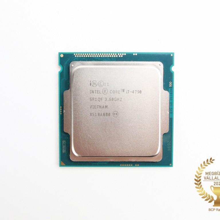 Intel Core i7 4790 4mag 8szál processzor garanciával hibátlan működéssel - használt