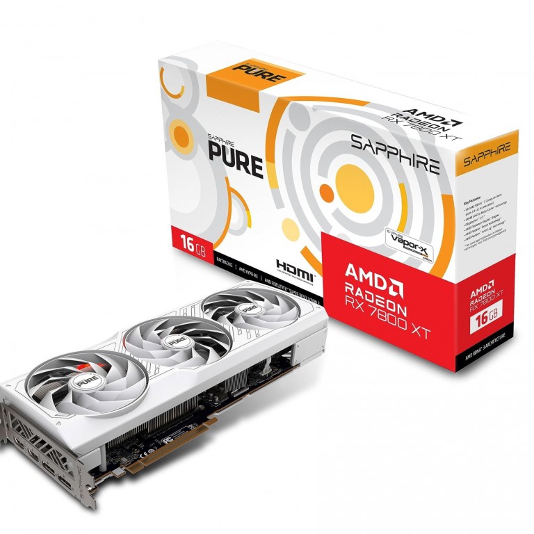 SAPPHIRE PURE RX 7800 XT 16GB GDDR6 videokártya