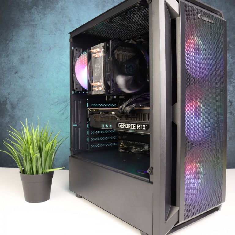 Gamer számítógép ASUS TUF GAMING Z690 i5 13400F 32GB DDR5 512GB SSD RTX 3080 10GB Rampage SHIVA Thermaltake 750W - használt