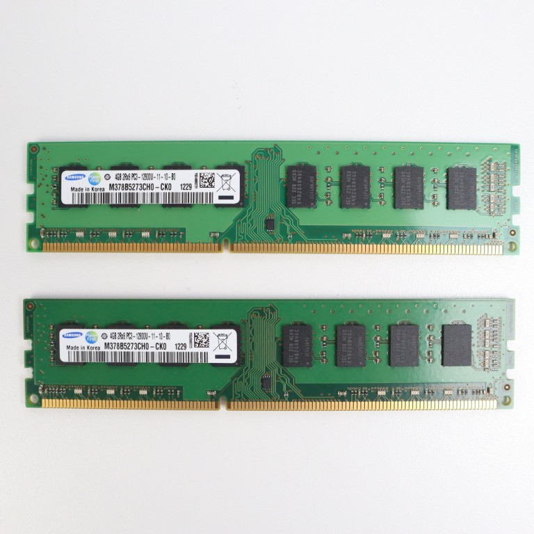 8GB Samsung 1600Mhz DDR3 memória garanciával hibátlan működéssel - használt