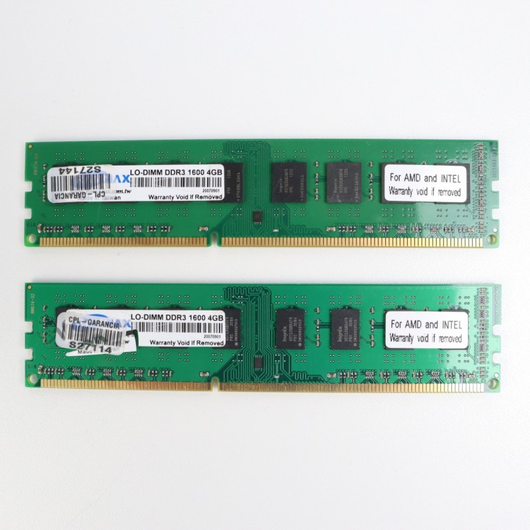 8GB Rammax 1600Mhz DDR3 memória garanciával hibátlan működéssel - használt