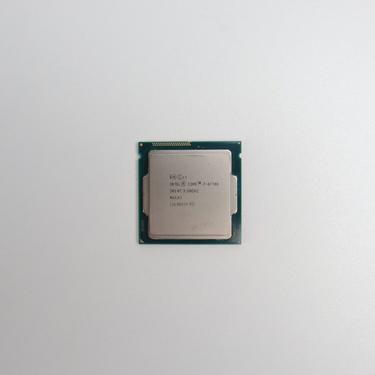 Intel Core i7 4770K 4mag 8szál processzor garanciával hibátlan működéssel - használt