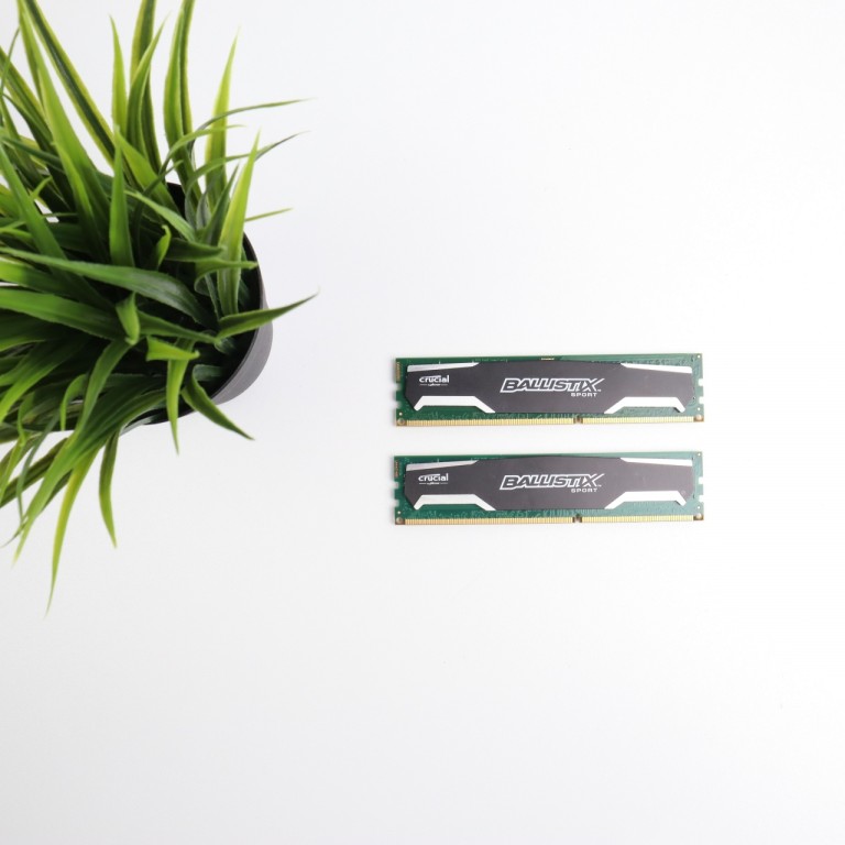 8GB Crucial Ballistix Sport 1600Mhz DDR3 memória garanciával hibátlan működéssel - használt