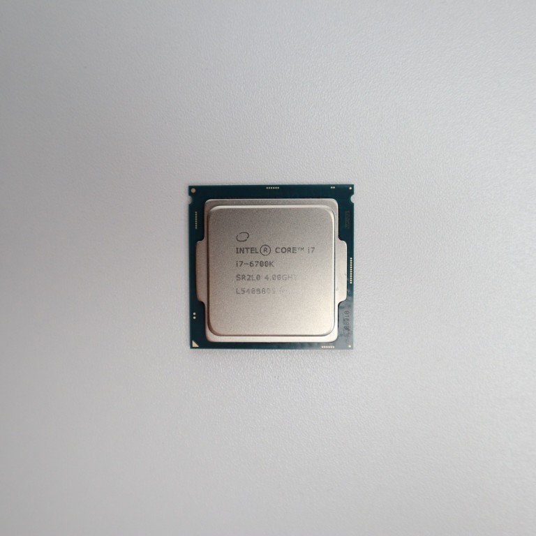 Intel Core i7 6700K 4 mag 8 szál processzor garanciával hibátlan működéssel - használt