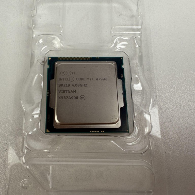 Intel Core i7 4790K 4mag 8szál processzor garanciával hibátlan működéssel - használt