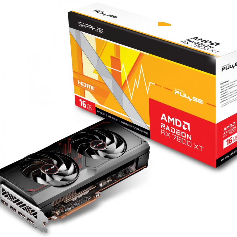 SAPPHIRE PULSE RX 7800 XT 16GB GDDR6 videokártya