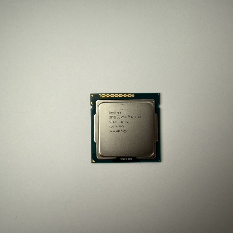 Intel Core i7 3770 4 mag 8 szál processzor garanciával hibátlan működéssel - használt