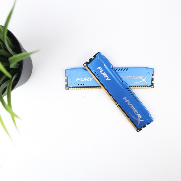 8GB Kingston Blue 1600MHz DDR3 memória garanciával hibátlan működéssel - használt