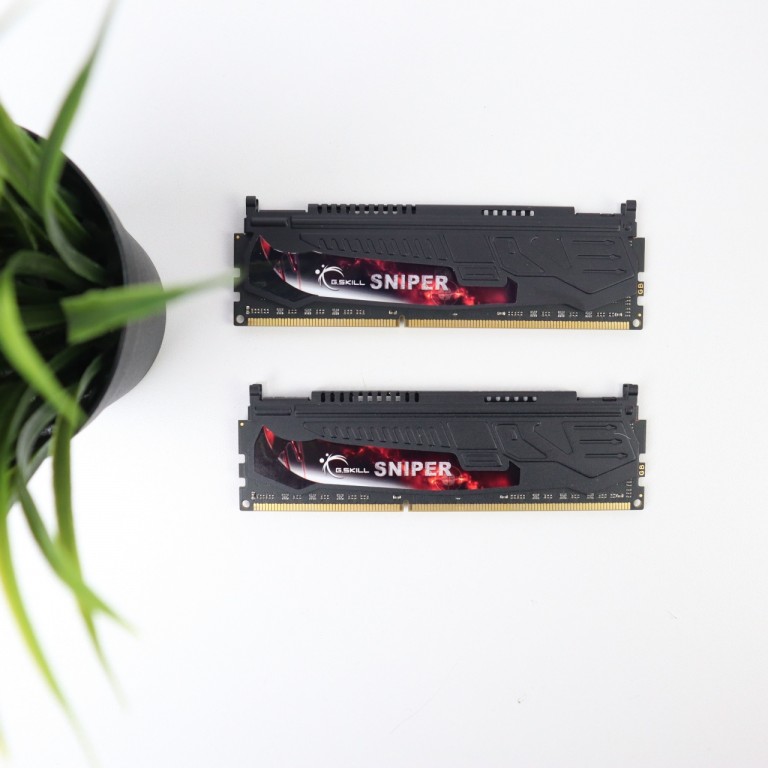 8GB G.Skill Sniper 1600MHz DDR3 memória garanciával hibátlan működéssel - használt