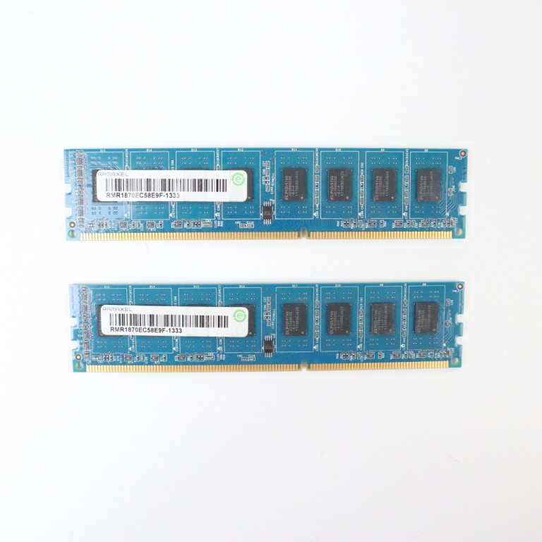 8GB (2x4) RAMAXEL 1333MHz DDR3 memória garanciával hibátlan működéssel - használt