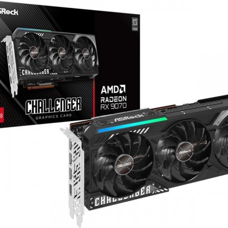 ASRock Challenger RX 9070 16GB GDDR6 videokártya