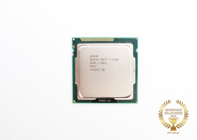 Intel Core i7 2600K 4mag 8szál processzor garanciával hibátlan működéssel - használt