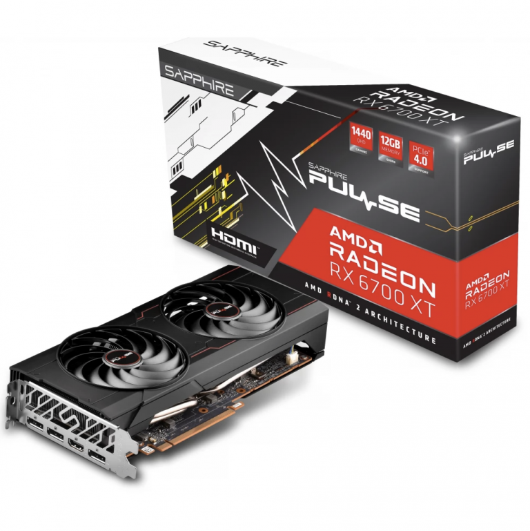 SAPPHIRE PULSE RX 6700 XT 12GB GDDR6 videokártya