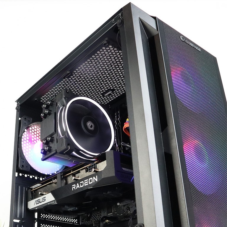 ÁRGARANCIA! Épített KomPhone i5 12400F 16/32/64GB RAM RTX 4060 Ti 16GB GAMER PC