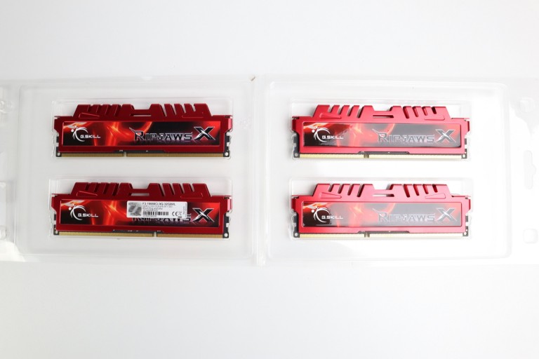 32GB G.Skill RipjawsX 1333MHz DDR3 memória garanciával hibátlan működéssel - használt