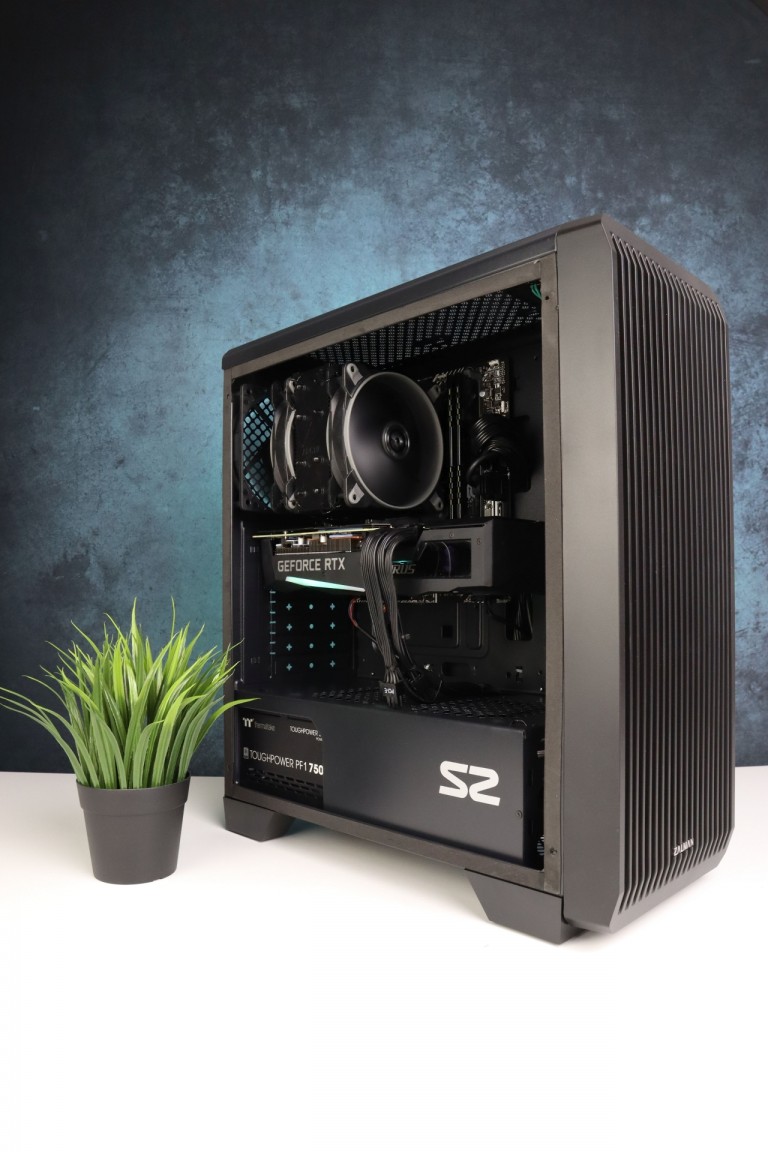 Gamer számítógép Asus Prime H510M i9 11900K 16GB DDR4 256GB SSD 2TB HDD RTX 3070 8GB Zalman S2 TG Thermaltake 750W - használt