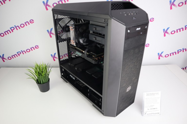  Gamer számítógép MSI MAG Z490 i5 11400F 16GB DDR4 512GB SSD RTX 2070 Super 8GB CM MasterCase 5 Seasonic 550W - használt