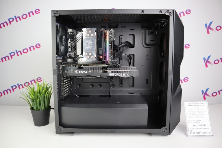  Gamer számítógép ASUS Prime H510M Intel Core i9 11900K 16GB DDR4 512GB SSD RTX 3070 8GB CM MasterBox TD500L Seasonic 650W - használt