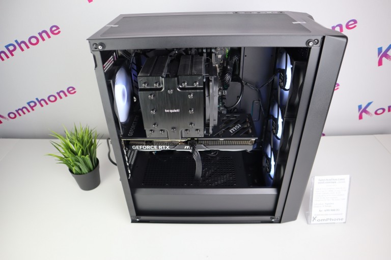  Gamer számítógép ASUS TUF Z690 Intel Core i9 13900K 64GB DDR5 2TB SSD RTX 4070 12GB DeepCool CC560 Be Quiet! 750W - használt