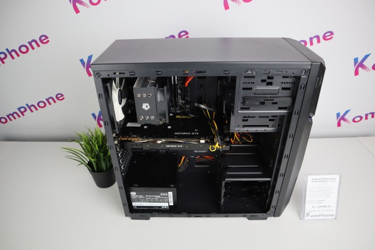  Gamer számítógép Gigabyte H310M Intel Core i5 9600K 16GB DDR4 512GB SSD GTX 1070 8GB Zalman Z1 NEO Cooler Master 600W - használt