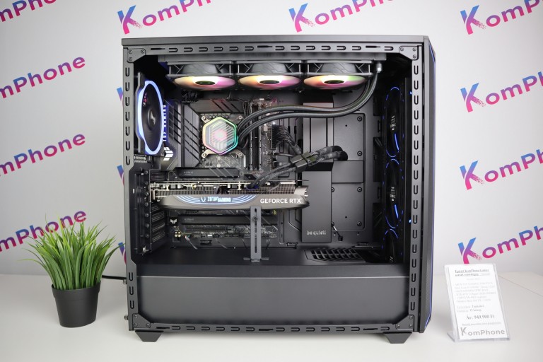  Gamer számítógép ASUS TUF Z690 Intel Core i9 14900KF 64GB DDR5 1TB SSD RTX 4070 Ti Super 16GB Shadow Base 800 FX EVGA 1300W - használt