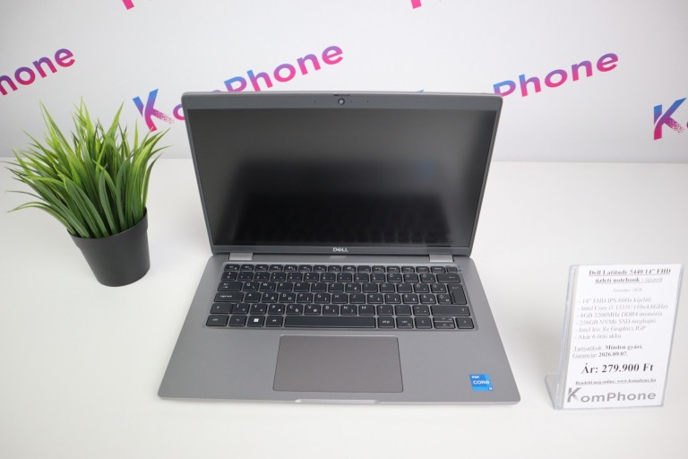 Dell Latitude 5440 14” FHD üzleti notebook  - i5 1335U 8GB RAM 256GB SSD Intel Iris Xe  - használt