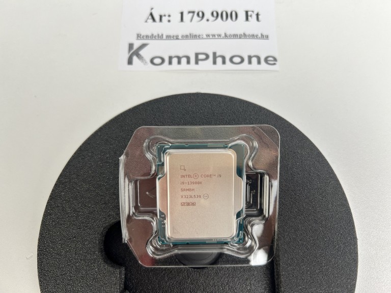 Intel Core i9 13900K 24 mag 32 szál processzor garanciával hibátlan működéssel - használt