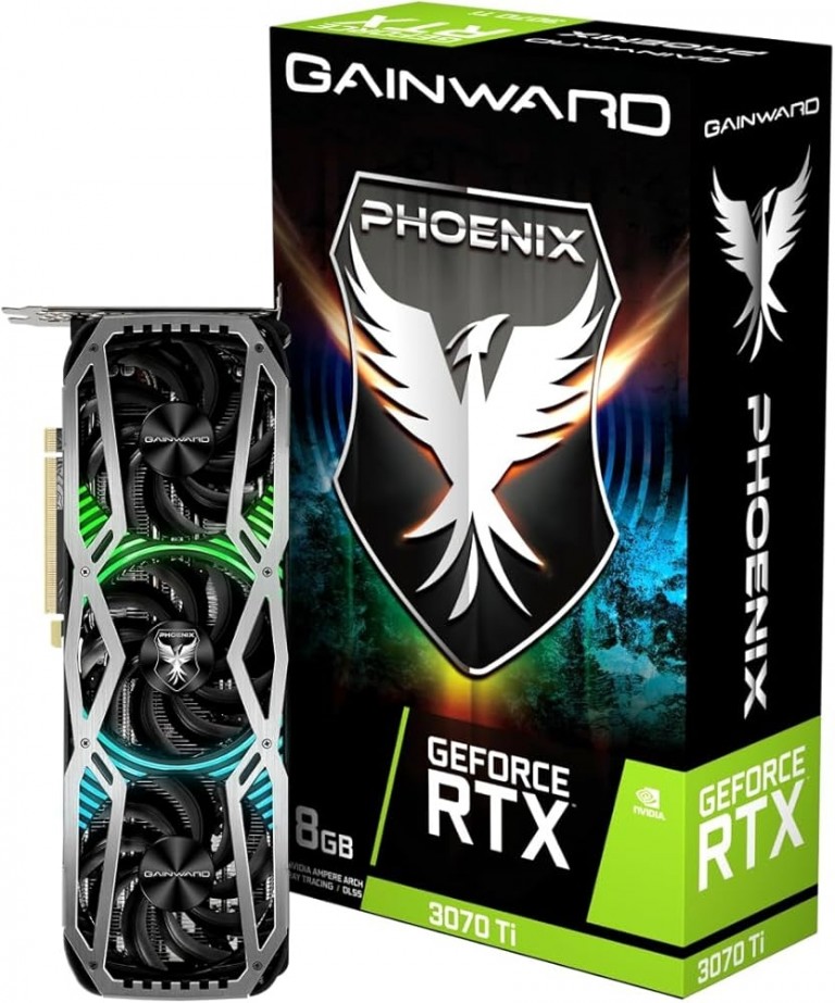 GAINWARD PHOENIX RTX 3070Ti 8GB GDDR6X videokártya (bontott)