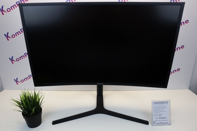 Samsung C32HG70QQU QLED QHD VA 144Hz 1ms monitor garanciával hibátlan működéssel! - használt