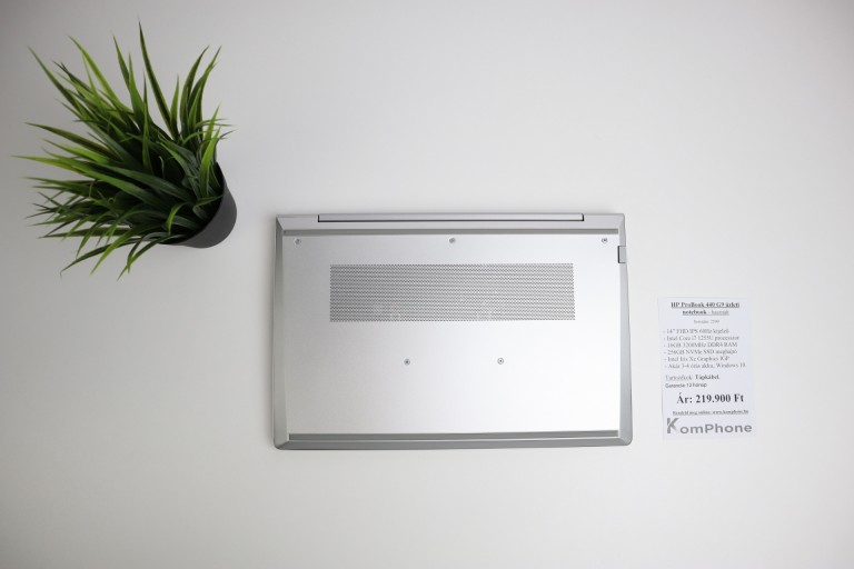 HP ProBook 440 G9 üzleti notebook - i7 1255U 16GB RAM 256GB SSD Win 10 - használt