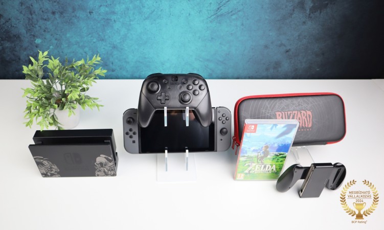 Nintendo Switch V1 Diablo Edition játékkonzol  extra kontrollerrel garanciával hibátlan működéssel! - felújított