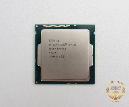 Intel Core i3 4130 2 mag 4 szál processzor garanciával hibátlan működéssel - használt